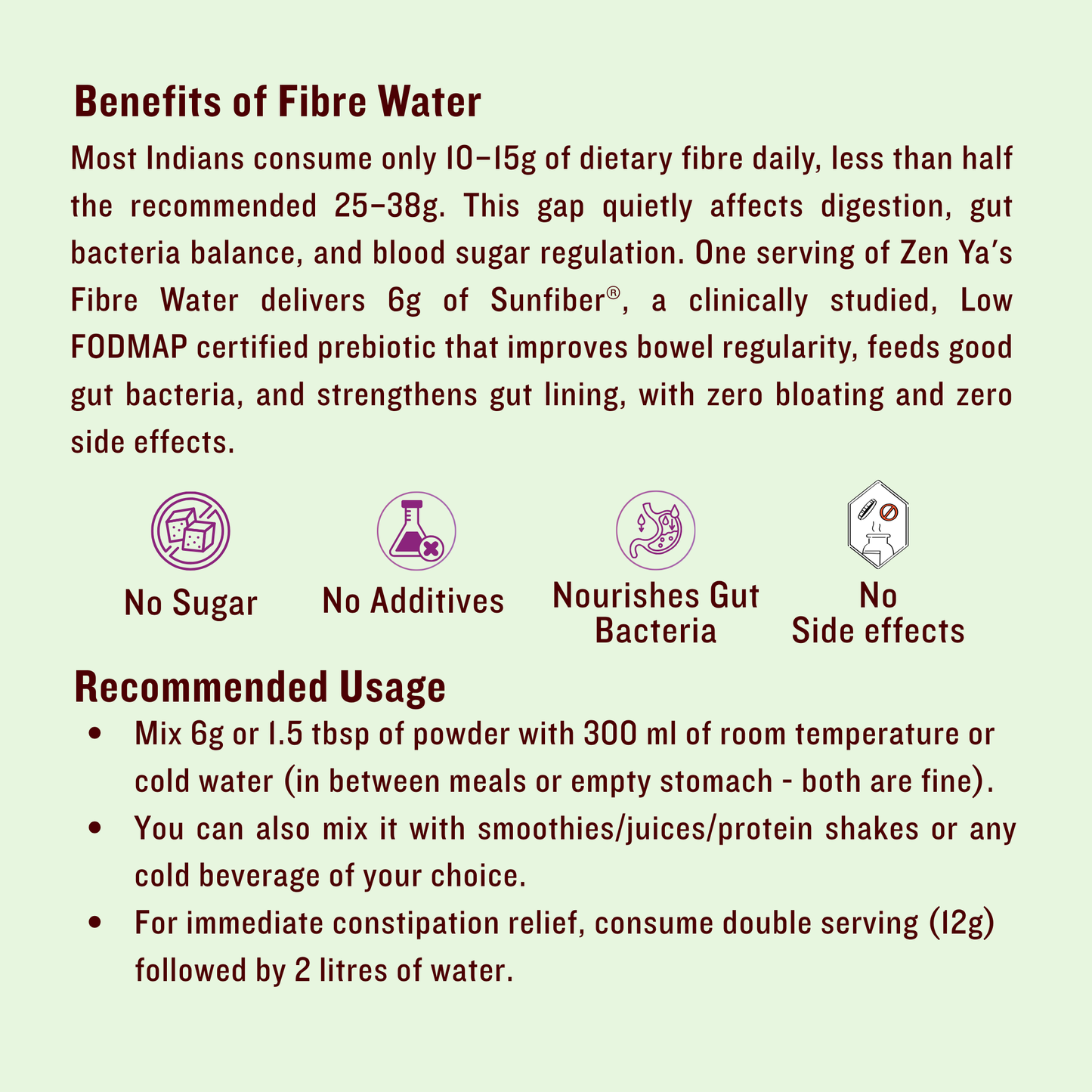 Fibre Water | Unflavoured