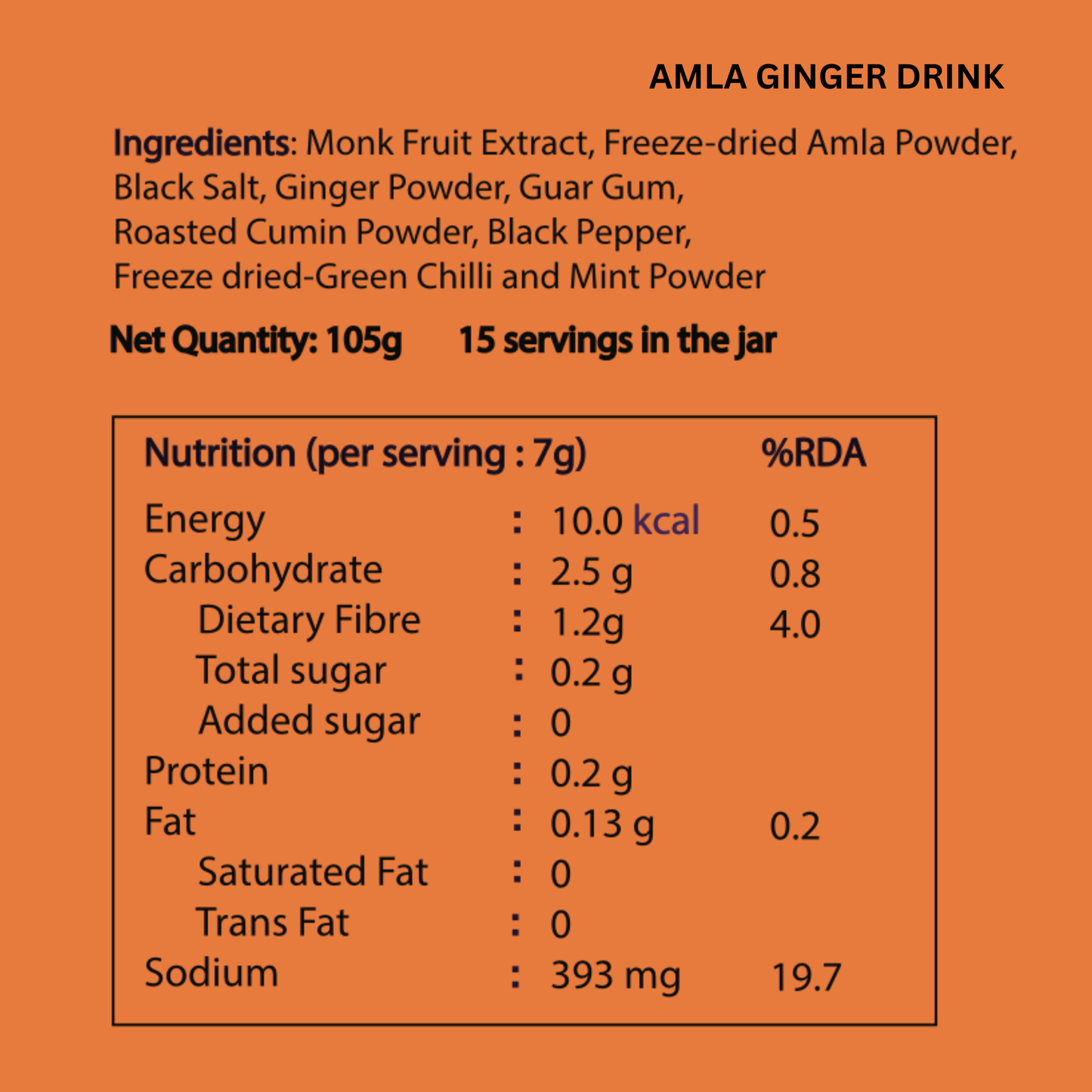 Immunity Duo – Tulsi Ginger & Amla Ginger