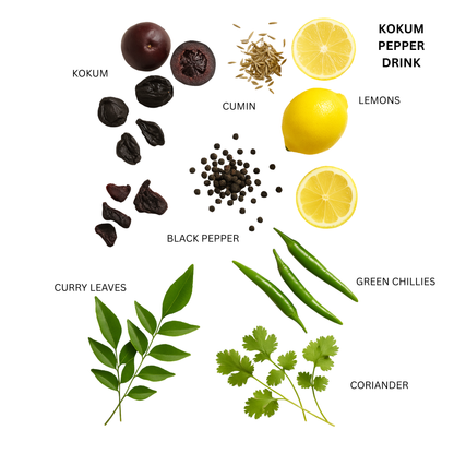 Gut Cool & Soothe Pack – Fennel Cardamom & Kokum Pepper